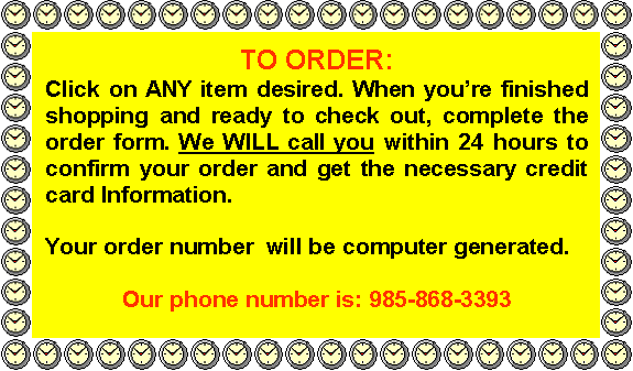 Ordering Insructions